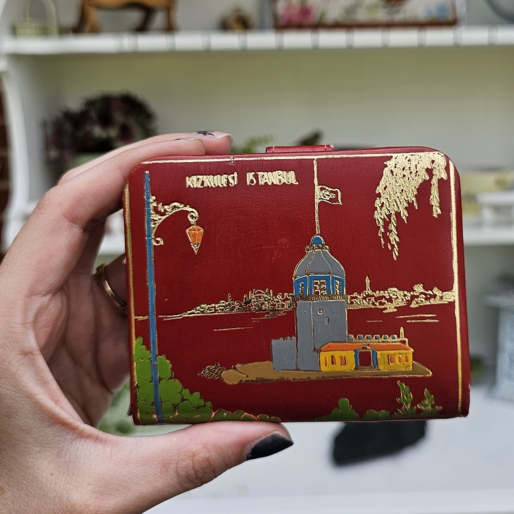 Vintage Wallet/Coin Purse KIZ TOWER! ISTANBUL